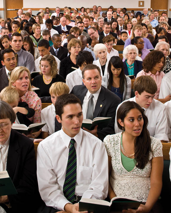 mormon church meeting
