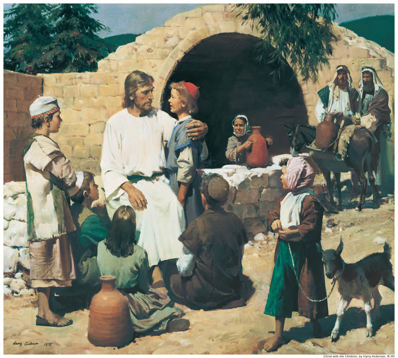 Jesus Christ loves little children