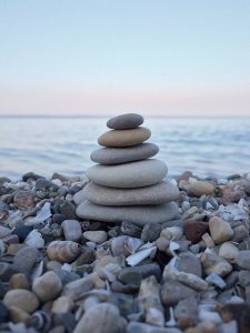 Stacked rocks