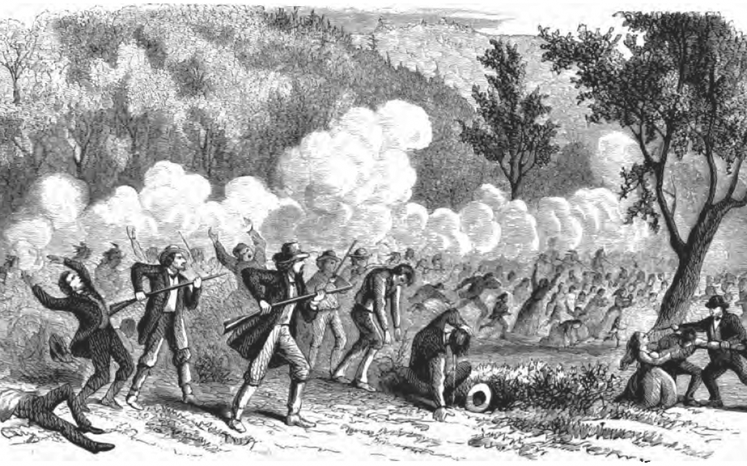 Picture of the Mountain Meadows Massacre