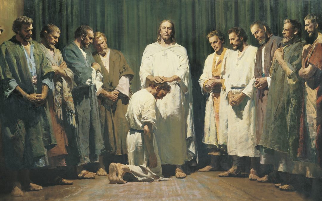 Christ ordaining the apostles