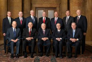 Official portrait of the Quorum of the Twelve Apostles