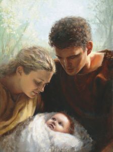 Adam and Eve, by Jay Bryant Ward Via lds.org © intellectual reserve