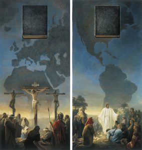 The Bible and the Book of Mormon Testify of Christ (The Bible and Book of Mormon: Two Witnesses) by Greg K. Olsen via lds.org © intellectual reserve